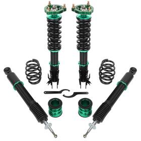 13442319 Choiceshare For 2006-2011 Honda Civic Struts Shocks Absorber Adj Height Green Coilovers 4pcs