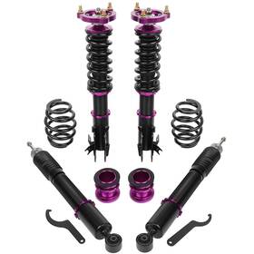 13442328 Choiceshare For 2006-2011 Honda Civic Shock Struts Adj. Height Coilovers Suspension Kit 4pcs