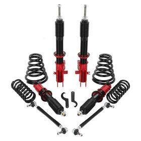 13442357 Choiceshare For Chevy Camaro 2010-2015 Shocks Red Absorber Spring Kit Coilovers Struts 4pcs