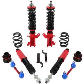 13442372 Choiceshare For 2011-2016 Honda Crz Cr-z Red Coilovers Struts Shocks Suspension Kits 4pcs 13442372 Choiceshare For 2011-2016 Honda Crz Cr-z Red Coilovers Struts Shocks Suspension Kits 4pcs