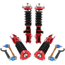 13442380 Choiceshare For 91-94 Nissan Sentra B13 Struts Suspension Springs Adj. Height Coilovers 4pcs