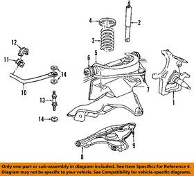 68172111aa Chrysler Oem 13-18 2500 Front Suspension Components-spring