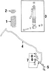 140-324-19-04 Cl500 Cl600 S500 S600 Genuine Spring