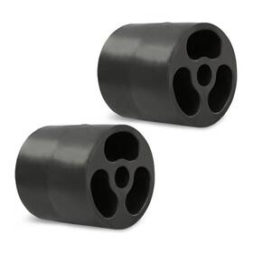 Cnnell0720-114 Cnnell Replacement 3 Inch Tall X Wide Universal Body Lift Block Black Plastic Pair