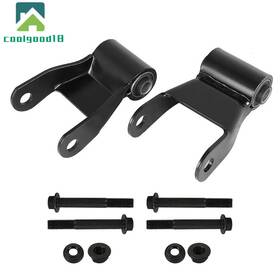 Cg530199ld Coolgood18 Fit For Dodge Ram 2500 3500 Truck Series Pair Of Rear Leaf Spring Shackle Kit