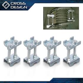 Big20260305-93 Crossdesign 4x Strut Shocks Coil Spring Compressor 2-way Adjustable Lift Lower Spacer
