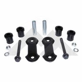 L4291837 Crown Automotive Leaf Spring Shackle Kit Cr Auto Front Or Rear L&r For Jeep Wrangler 1987-1995