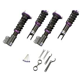 D-ch-02-1 D2 Racing For Chevy Cruze 16-19 Inch -2 X Rs Series Front And Rear Coilover Kit