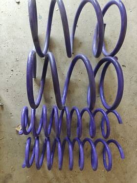 D-sp-mt-36 D2 Racing Sport Lowering Springs For Mitsubishi Lancer 2007-2014 Lowers F/r 1.2 Inch
