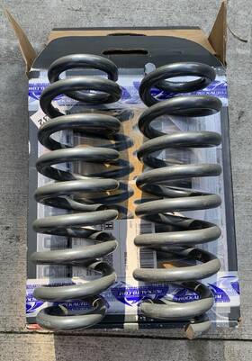 350-1240hd Dayton 09-18 Ram 1500 Cargomaxx Front Lifted Strut Coil Springs Pair