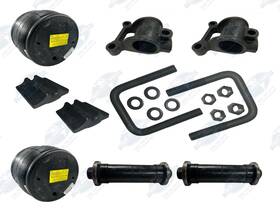 03-01654 Dayton Parts Peterbilt Air Leaf Kit 2x Castings Firestone 9069 Bags