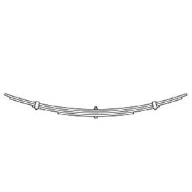 43-347 Dayton Parts Leaf Spring