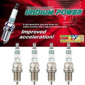 5303 Denso Ik16 Genuine Iridium Power Spark Plugs / Set Of 4