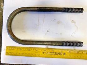 625-11 Dexter A5911 U-bolt .625-11 Round 3.5 Tube