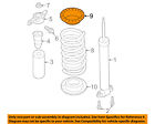 Dg9z5586b Ford Oem Fusion Spring Insulator