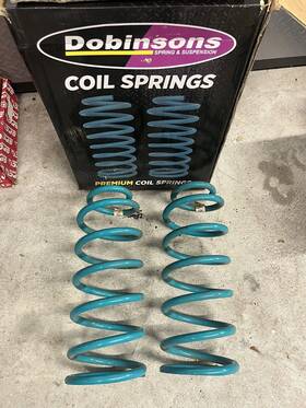 C59-325 Dobinsons 4x4 Rear Coil Springs 2.5 Inch Lift Toyota Fjcruiser Lexus Gx460