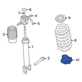 68549994ac Dodge Oe For Charger 2026 Lower Coil Spring Insulator