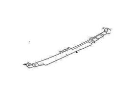 04670445aa Dodge Truck 2010-2013 Ram 2500 Rear Passenger Leaf Spring Oem