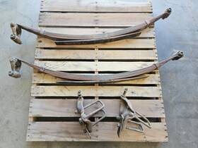 518-00326 Dodge Truck Used 1992 D250 Pair Rear Leaf Springs 5 1 Shipped As Shown Los Angeles