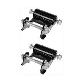 Jc29330006 Dorman Set-rb722229-2 Set Of 2 Leaf Spring Shackles And Hangers For Chevy Pair