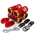 Dpt-coilhc88rdgd Dpt Motorsports Honda Adjustable Lowering Suspension Gold Coilover Coil Ring