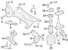 Dv6z5586b Ford Brand New Genuine Oem Coil Spring Insulator Focus