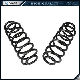 E18406401cp Eccpp Rear 2x Coil Springs For Ford Crown Victoria 1998-2011 Lincoln Town Car Mercury