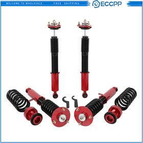 Ecc119091pp Eccpp Coilovers For 2014-16 Lexus Is250 Is350 Struts Suspension Spring Kit Adj Height