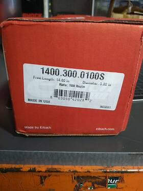 1400.300.0100s Eibach Silver Coilover Spring 3.00in I.d
