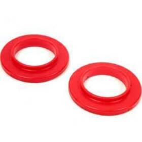 96106r Energy Suspension Bushings Coil Spring Isolators Top Frt Red