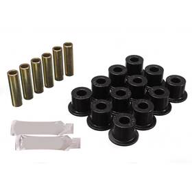 Tlx-eng6.2102g-cl360a70 Energy Suspension For International Scout Ii 72-80 Leaf Spring Bushing Set Black