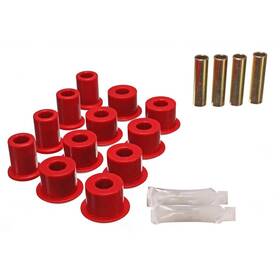 Tlx-eng8.2108r-cl360a70 Energy Suspension For Toyota Tacoma 2001-2004 Red Rear Leaf Spring Shackle Bush