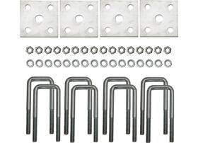 3006.7098 Extreme Max Tandem Axle Galvanized U-bolt Kit For 2 Inch X 5-1/4