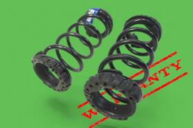 68073163aa Fiat 2012-2017 500 Rear Suspension Shock Absorber Coil Spring Pair 2 Oem
