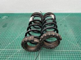 68109930ab Fiat 13-19 500 Rear Suspension Coil Spring Left Right Set Oem