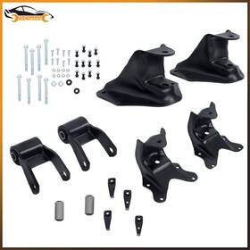 Firc5002480ss Firchassis For Ford F350 1999-07 Real Leaf Spring Forward Rearward Hangers And Shackles