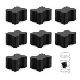 Rubberspacers-54-8 Fixlyfido 8 Pcs Coil Spring Spacer Kit - Premium Lift Spacers For Vehicles