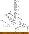 Focz5560b Ford Oem Rear Spring