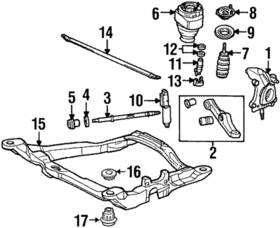 1f3z-5w311-a Ford Genuine Spring Assembly - Front