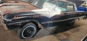 518.fd1s61 Ford Rear Leaf Spring 3-leaf Fits 1961 Galaxie 1176183