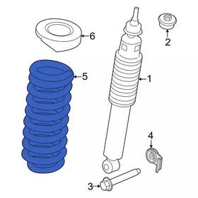 5c3z-5310-l Ford Genuine Coil Spring