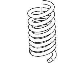5l5z-5310-da Ford Genuine Coil Spring