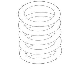 5m6z-5560-aa Ford Genuine Spring