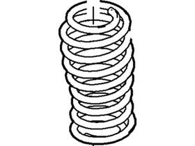 5r3z-5560-c Ford Genuine Coil Spring