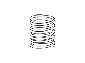 5s4z-5w310-aa Ford Genuine Coil Spring
