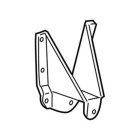 6l3z5775a Ford Bracket Spring Front For
