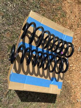 7r3v-5560-jb Ford 2007 Shelby Gt500 Purple Tag Rear Springs Green
