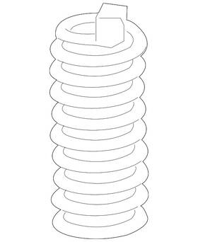 9c3z-5310-e Ford Genuine Coil Spring