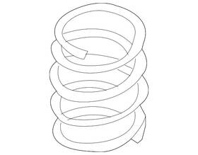 9l8z-5310-c Ford Genuine Coil Spring