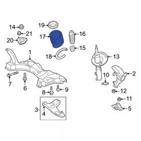 9s4z-5310-b Ford Genuine Coil Spring